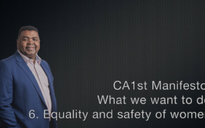 CA1st Manifesto: What we want to do – Equality and safety of women