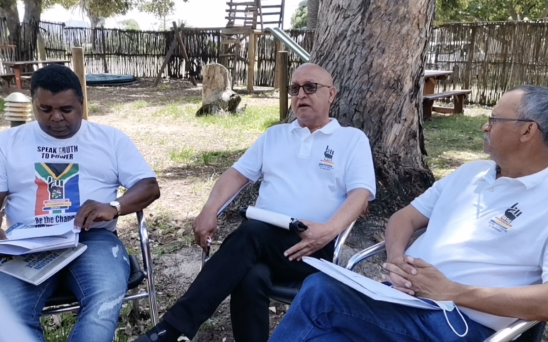 Adv. Rod Solomons discusses CA1st’s position on Sport and Recreation with Donny Jurgens and Noore Nacerodien