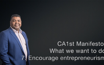 CA1st Manifesto: Encouraging Entrepreneurism