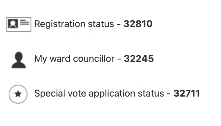 Registration status