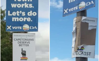Media Release: Destruction of posters
